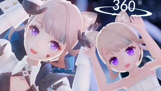 【360° VR พาโนรามา】Linette ระหว่างวัน ลูกแมวในเวลากลางคืน❤️~
