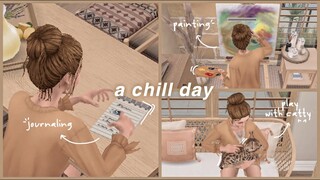 a chill day | sims freeplay vlog