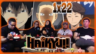 HAIKYU 1X22 REACTION!!!!! | "EVOLUTION"