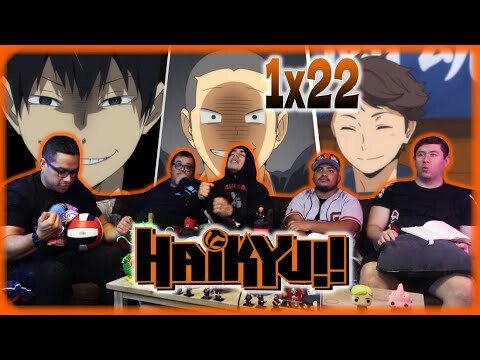 HAIKYU 1X22 REACTION!!!!! | "EVOLUTION"