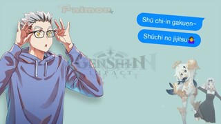 Chika Dance∙bokuosalevsemi∙⭒haikyuu text/lyrics prank⭒Genshin Impact