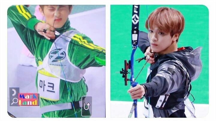 Haechan Và Mark Lee Trong Nội Dung Bắn Tên Tại Đại Hội Thể Thao Idol