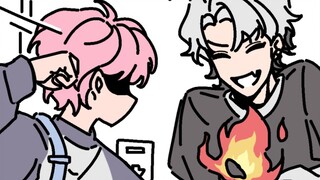 【PLAVE/Handwritten】Five people are in the elevator and their teammates ask them to wait