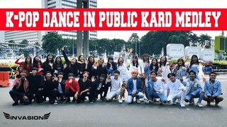 [KPOP DANCE IN PUBLIC CHALLENGE] KARD MEDLEY ALL SONGS COVER BY INVASION