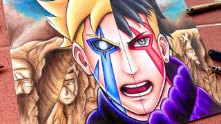 วาด Boruto X Kawaki ทีละขั้นตอน Boruto Naruto Next Generations Boruto Naruto Next Generations