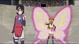 Boruto Episode 225 - Sarada VS Choco mode Butterfly - Apa Byakugo Sarada akan Aktif melawan choco