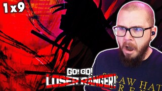 BLUE IS ANGRY! | GO GO LOSER RANGER Episode 9 REACTION