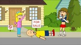 Stephanie Beats Up Caillou/Grounded/Concussion Time