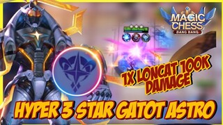 GATOT BINTANG 3 ASTRO TERCEPAT ! SEKALI LONCAT 100K DAMAGE ! MAGIC CHESS