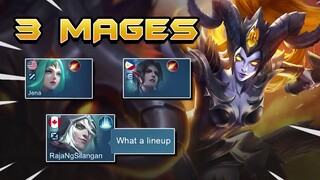 The Team Was Nervous With This Weird Lineup | Mobile Legends