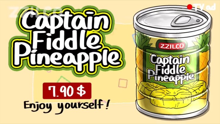 Captain Fiddle Pineapple