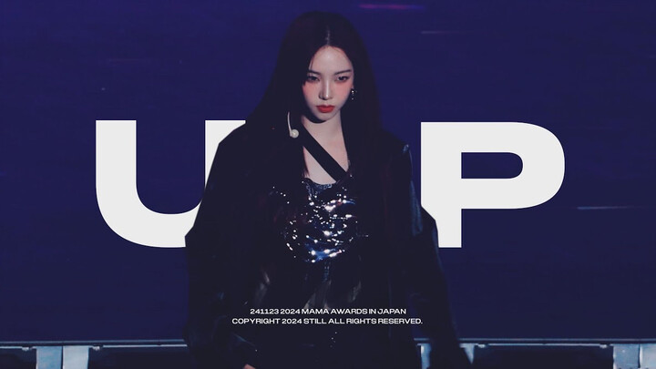 [柳智敏] How cool was "UP" at the MAMA live performance?