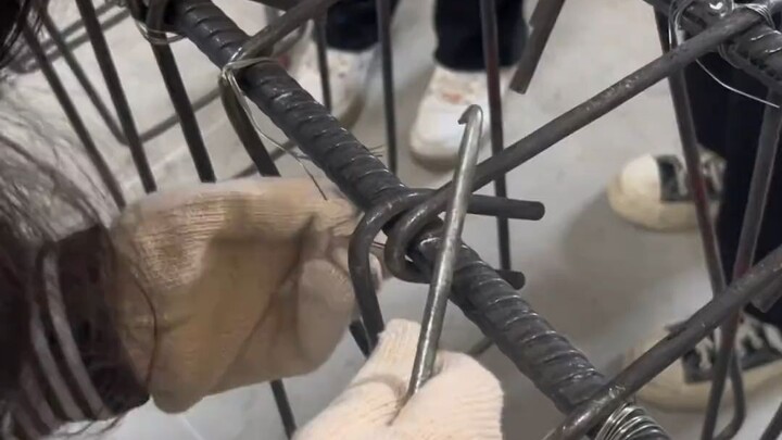 My dad tied rebar to pay for my college education. In college, I learned how to tie rebar too. After