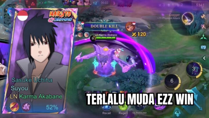 TERLALU MUDA EZZ WIN