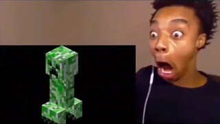 7 years old me watching minecraft to real life😂
