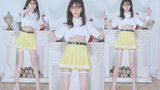 Egg yolk skirt, fluffy hair youthful vertical screen house dance [Egg Fairy] Flip and dance First Ki