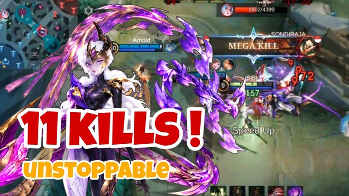 11 KILLS! UNSTOPPABLE OBSIDIA 😈🔥