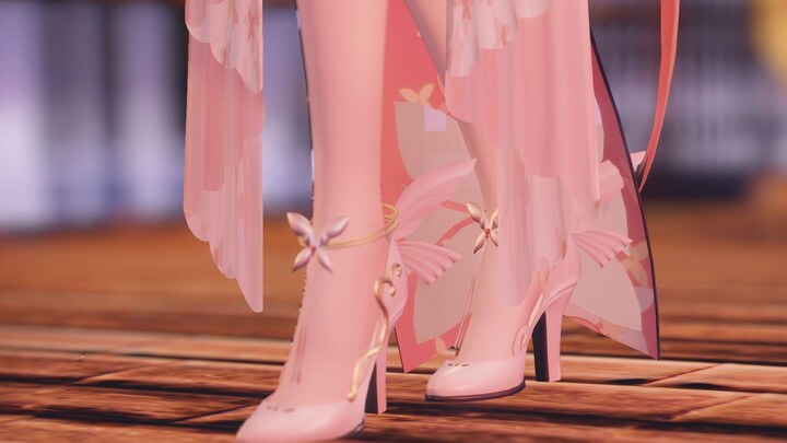 【MMD Peach Blossom Love Song】Dielu Le Zhengling