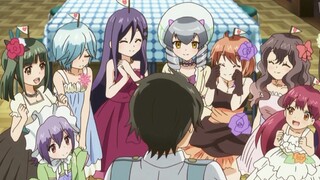 Bạn nên làm gì khi được bao quanh bởi các cô gái? Nhiều khi làm nam chính trong harem khó quá