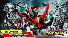 HASRAT ANKH MENGACAUKAN MASA DEPAN Kamen Rider OOO Den O All Riders Let's Go Kamen Riders 2