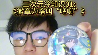 【Anime Trivia】Why are badges called "bajiji"?!