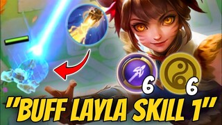 THIS IS HOW TO USE NEW BUFF LAYLA TO PUSH RANK !! 6 LANCER 6 CADIA !! MAGIC CHESS MOBILE LEGENDS
