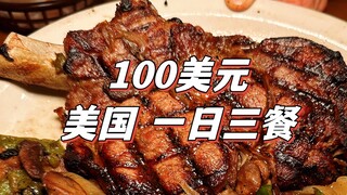 Eating three meals a day in the U.S. on $100 feels great but is quite monotonous.