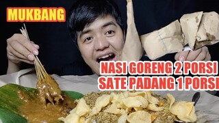 NASI GORENG 2 BUNGKUS DAN SATE PADANG SEPORSI !! ALHAMDULILLAH KENYANG