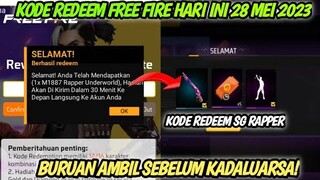 KODE REDEEM FF TERBARU 28 MEI 2023 HARI INI