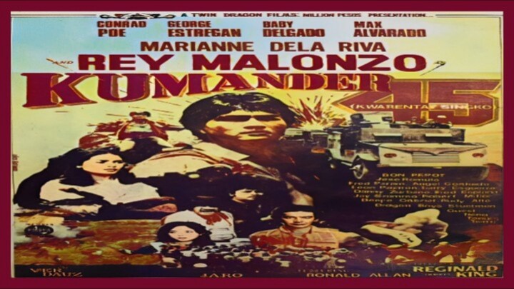 REY MALONZO | KUMANDER .45 (1982) FULL MOVIE