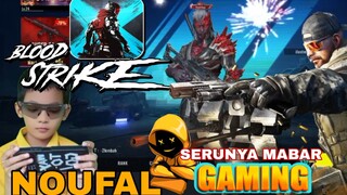 serunya mabar di game blood strike. 😀😀