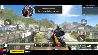 GAMES LIKE CROSSFIRE - SNIPER WARRIOR 100 MB - OFFLINE GAME - NEW TRENDING GAME