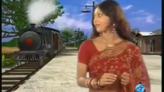 স্টেশনে রেল গাড়িটা মাইপা চলে ঘড়ির কাঁটা