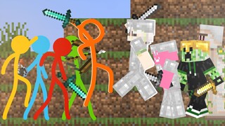 Stickman VS Player Tập 0 - Bảo vệ làng