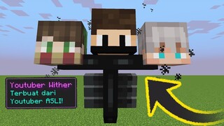 Minecraft tapi MOB adalah YOUTUBER INDONESIA!