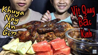 Zin ASMR | Mukbang Vịt Quay Bắc Kinh & Hoa Quả Trái Cây