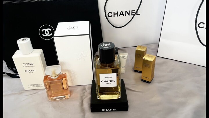 Chanel birthday gifts unboxing - in-store experience and Comete first impressions