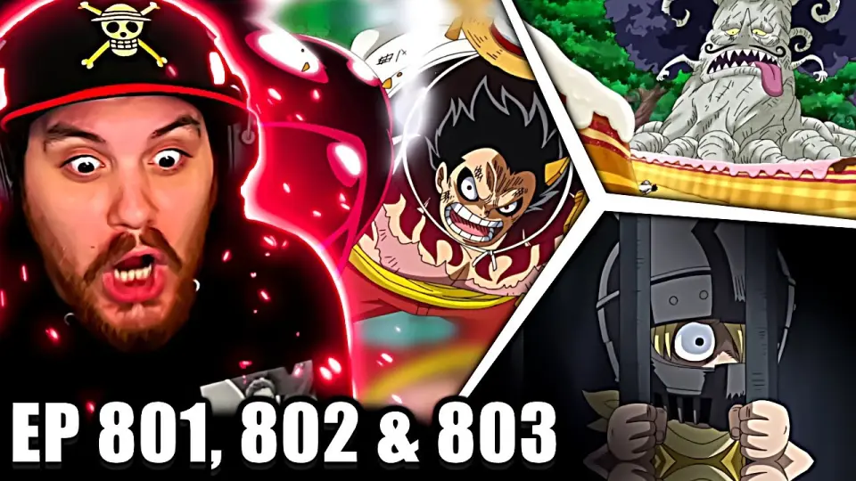 Vinsmoke Sanji One Piece Reaction Episode 801 802 803 Bilibili