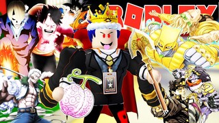 Roblox - CỐ GẮNG TRUY TÌM SỨC MẠNH TRONG ONE PIECE VÀ JOJO MÌNH TÌM ĐƯỢC 2 TRÁI ÁC QUỶ -Shonen Verse