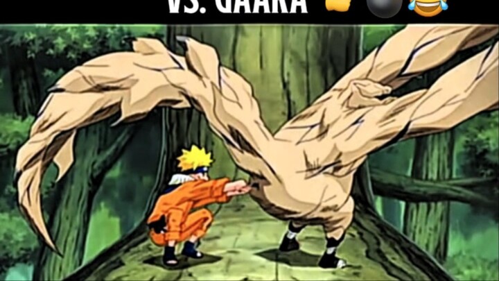 Naruto vs Gaara 😂 #animelover