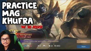 PRACTICE GAME SA LIBRENG KHUFRA | Mobile Legends