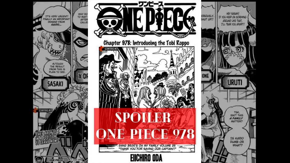 Spoiler One Piece 978 Dan Penampakan Ke 6 Flying Six Bilibili