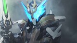 Kamen Rider membangun pedang berenergi tinggi dengan memainkan koleksi suara siaga
