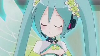 起猛了，在小花仙里看到初音未来了