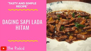 Daging Sapi Lada Hitam | Resep Simpel & Mudah