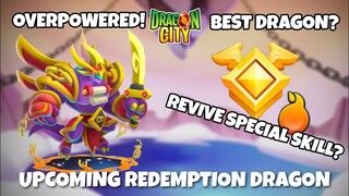 UPCOMING REDEMPTION DRAGON with NEW SPECIAL SKILL! | Dragon City 2022 |