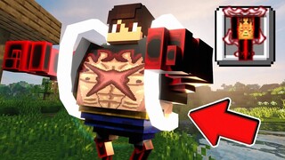 ESSE NOVO GEAR 4 de ONE PIECE FICOU INCRIVEL 𝗡𝗢  Minecraft Pocket Edition !! ‹ Ine ›
