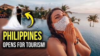 PHILIPPINES opens for FOREIGN TOURISTS! We can FINALLY get MARRIED there!