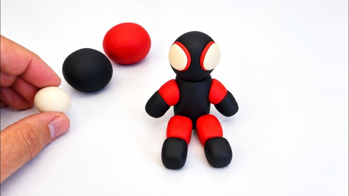 COMO FAZER O HOMEM-ARANHA DE MASSINHA!