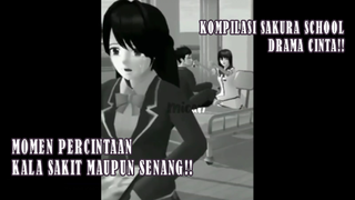 KOMPILASI PERCINTAAN DI SAKURA SCHOOL!! MOMENNYA SERU JUGA??!!